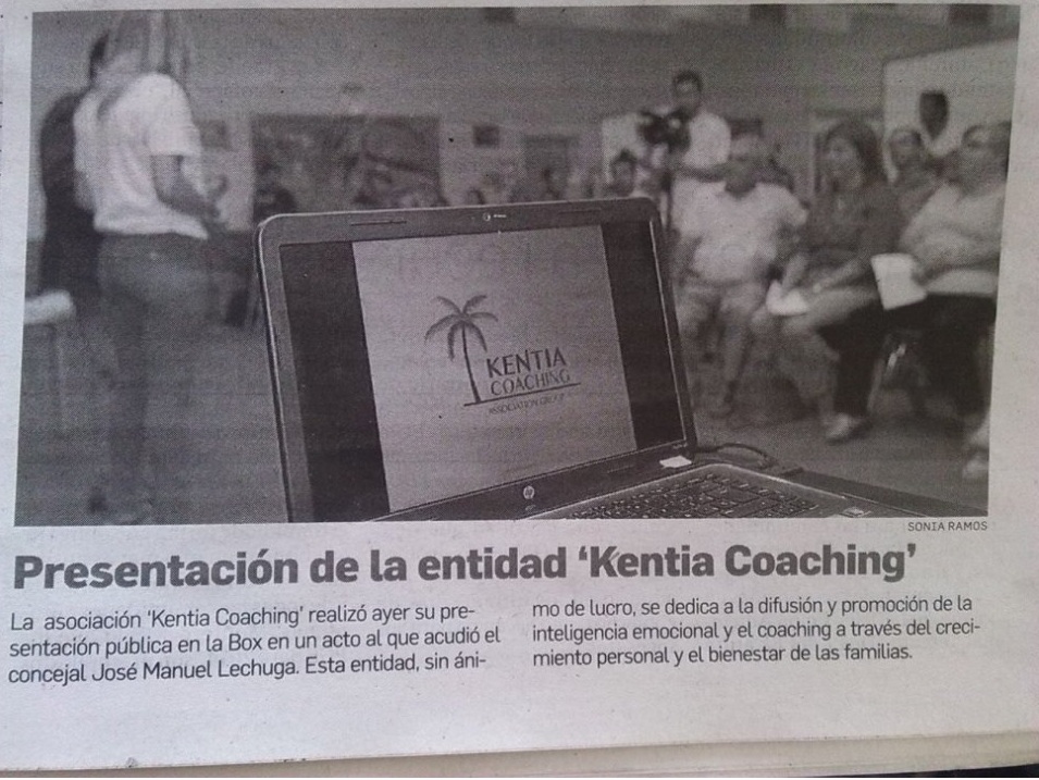 Kentia Coaching Noticias Pss Hablan de Nosotros en el Diario de Cádiz